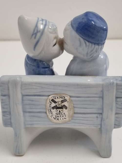 Genuine Hand Painted Delft Holland Figurine