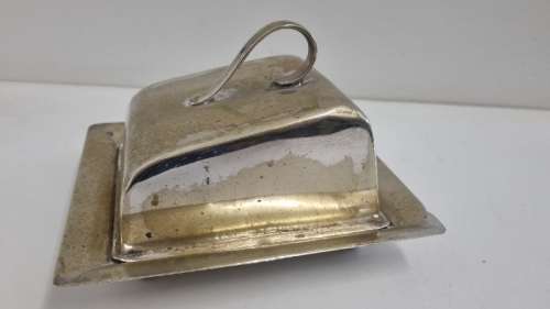 Beautiful EPNS Rectangular Butter Dish