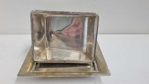 Beautiful EPNS Rectangular Butter Dish
