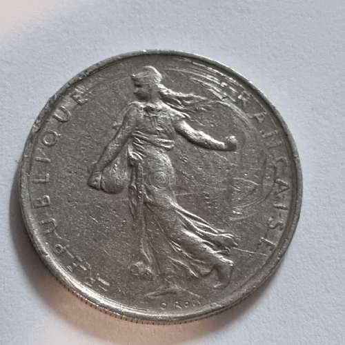 France - 1968 1 Franc coin