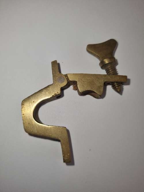 Vintage Solid Brass Hinge Screw Lock