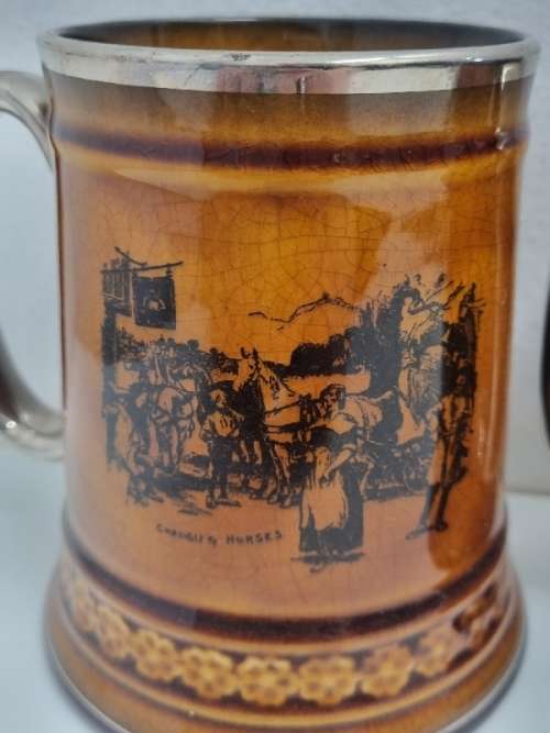 3 x Macmillan & Co Mugs / Tankards / Stein - Made in England - Ridgways England