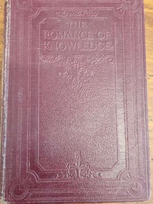 A Treasury of Verse For School and Home - Vintage Book - Rhe Romance Of Knowledge