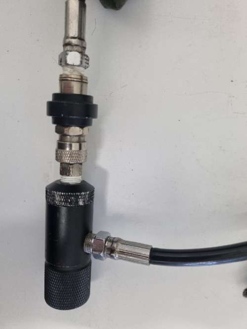 Paintball Refill Adaptor - Coiled