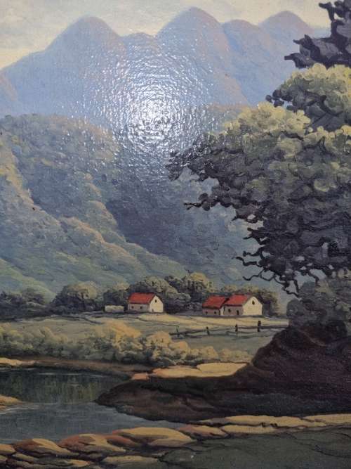 G.J. Beukes Painting - The Glen