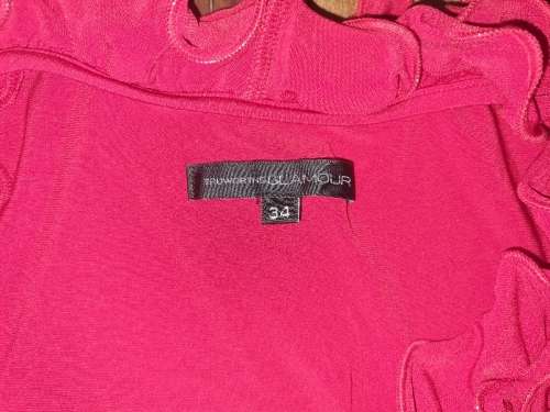 Beautiful Red Truworths Glamour Top - Size 34