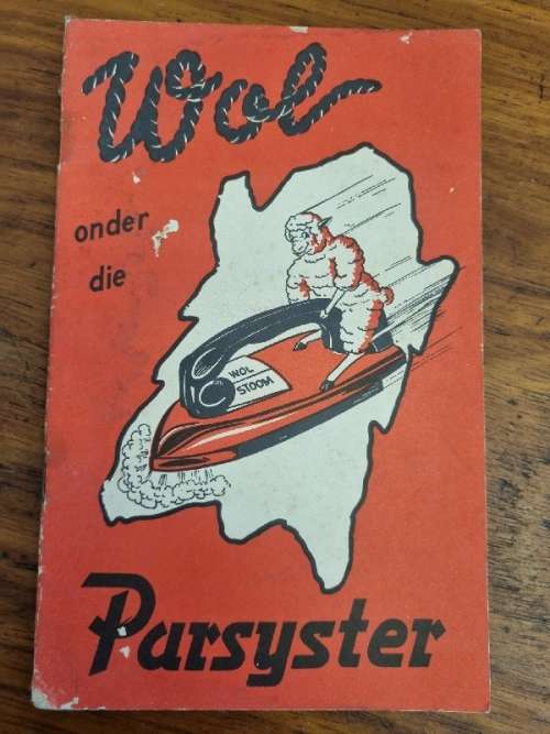 Wol onder die Parsyster - Klein vintage boekie