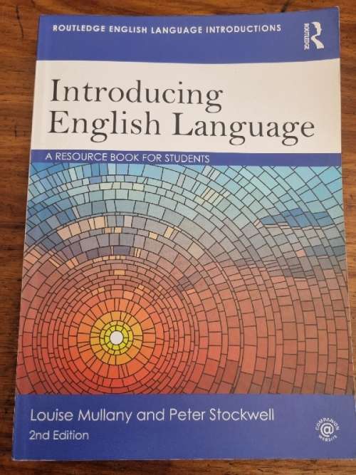 Introducing English Language - A Resource book for students - 2nd Edition