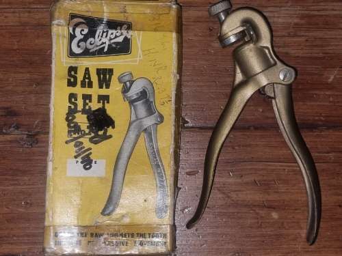 Vintage Eclipse Saw Set No.77 - Made in England - In Original Box