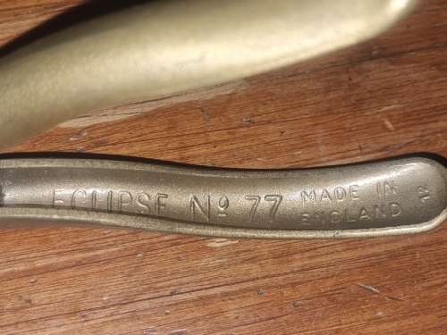 Vintage Eclipse Saw Set No.77 - Made in England - In Original Box