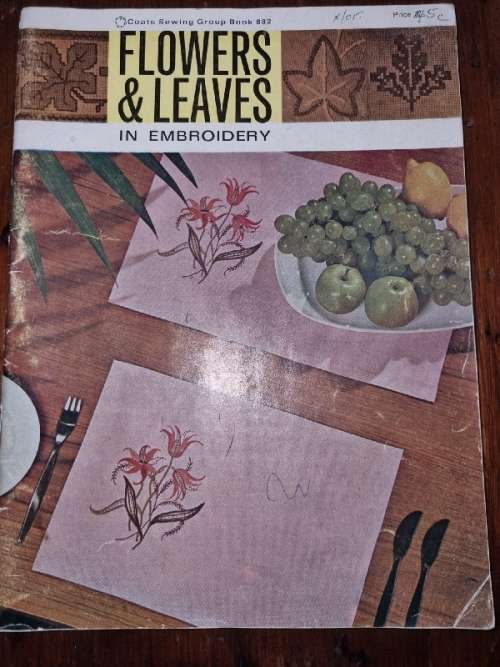 Flowers & Leaves in Embroidery