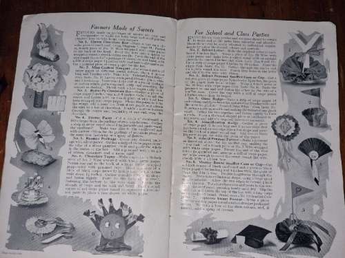 How to make Party Favors and Table Decorations - Vintage book