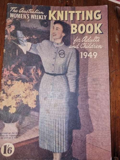 Vintage Women`s Weekly Knitting Book - 1949
