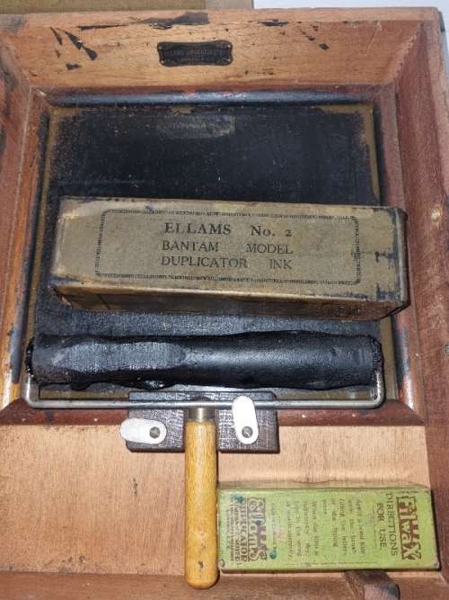 Antique Portable Ellams Duplicator