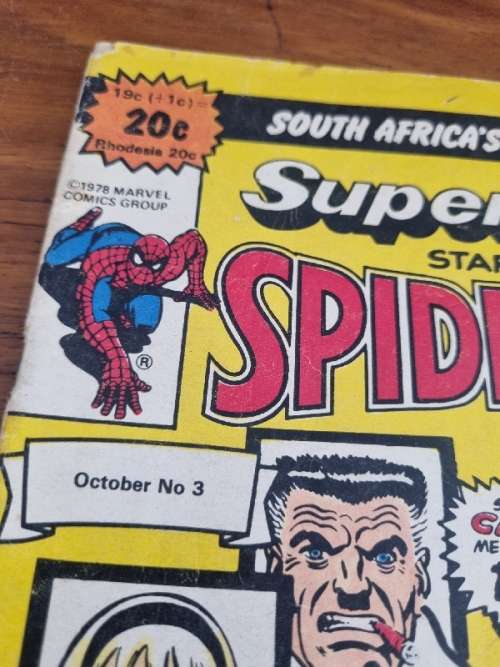 Vintage Supercomix starring Spider-Man