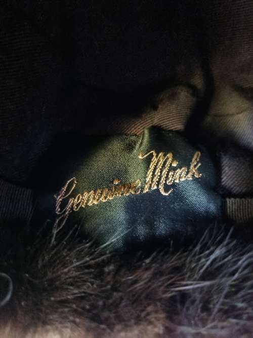 Genuine Mink Hat - Beautiful!!!