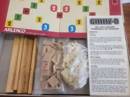Vintage Ginny-O game - Complete