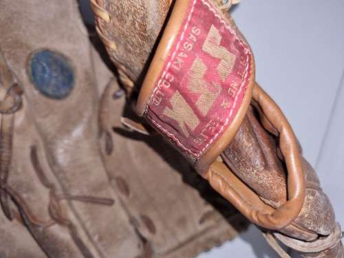 2 x Leather Baseball Gloves - Spalding and Sasaki