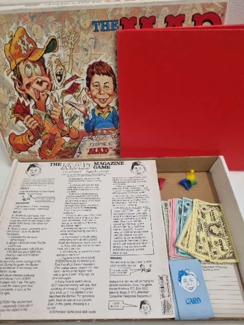The Mad Magazine Game From Parker Brothers - Board Game
