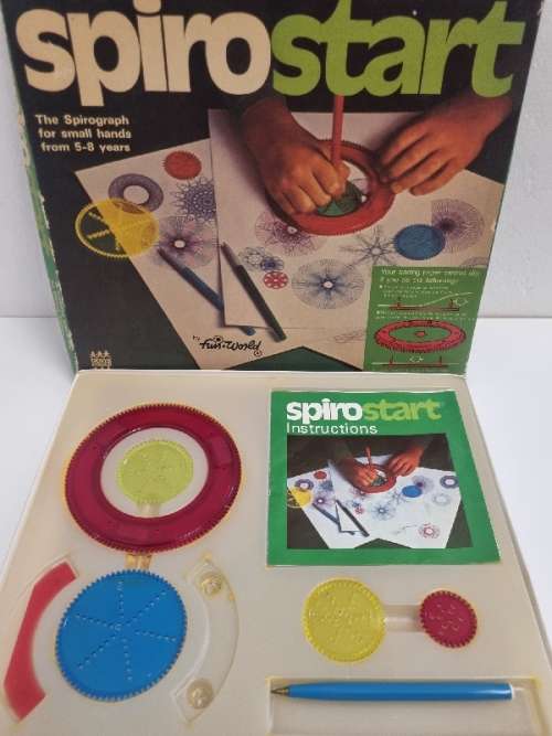 vintage Spirostar - Spirograph for small hands