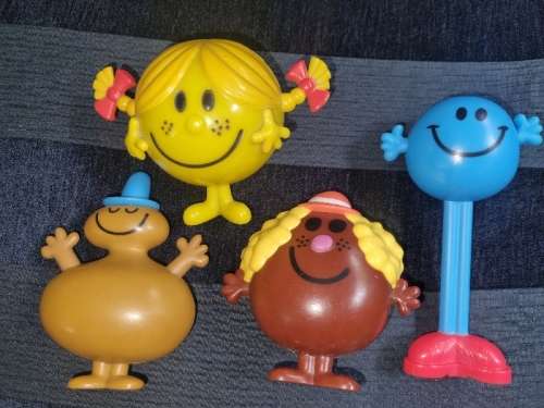 4 x Mr Men Figurines