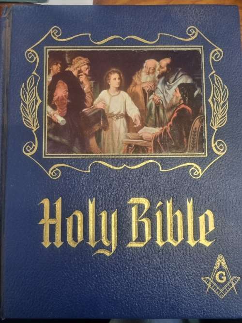 Large Masonic Holy Bible