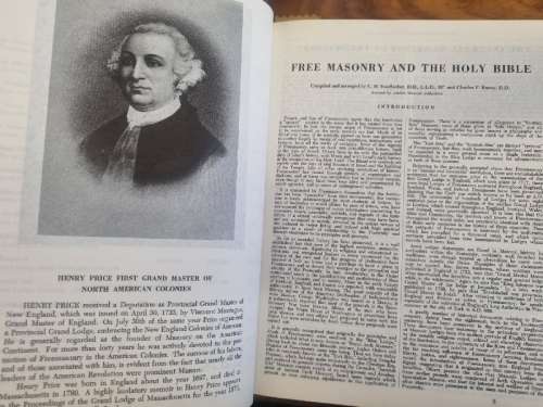 Large Masonic Holy Bible