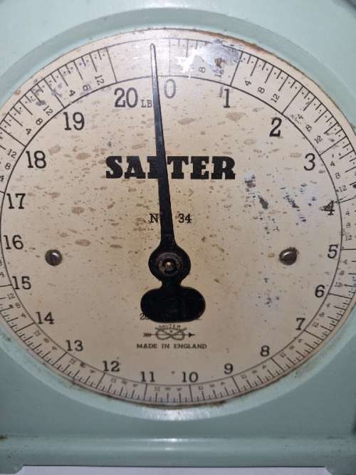 Beautiful Vintage Salter Scale