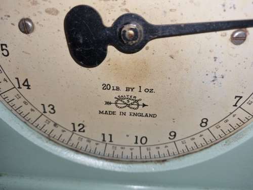 Beautiful Vintage Salter Scale