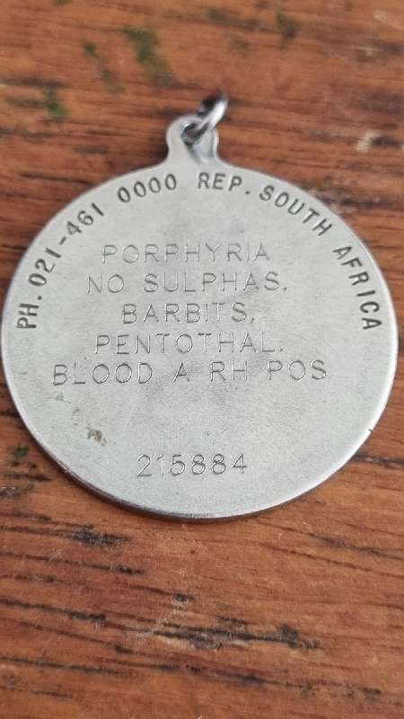 Vintage Medic Alert Pendant
