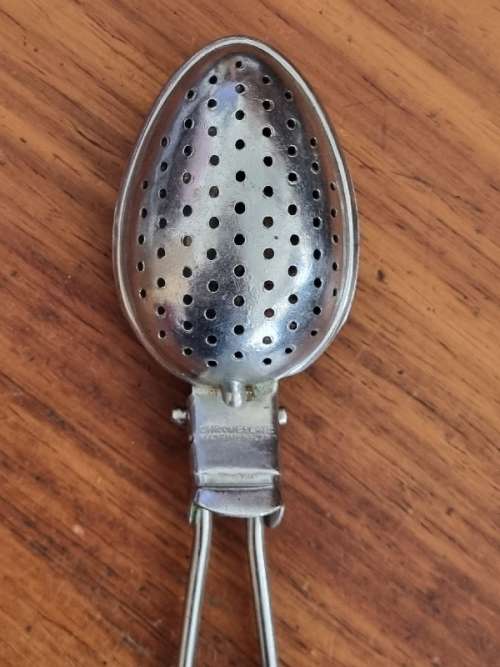 Chrome Plate Tea Sieve - Made in England