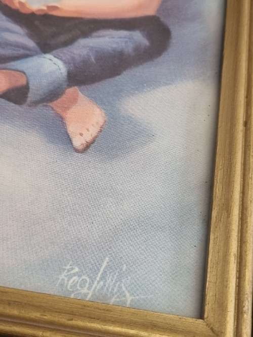 Pair of Framed Prints with glass - D Golding and other