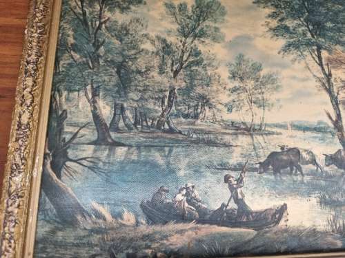 Framed Padded Silk Print - Beautiful!!!