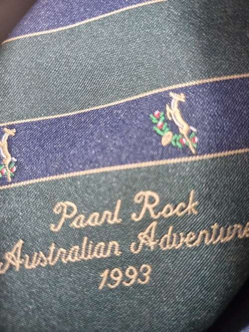 Paarl Rock Australian Adventure 1993 Rugby Tie