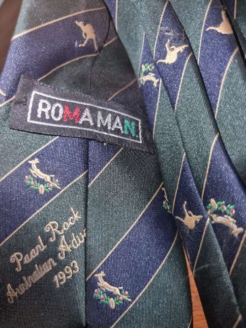 Paarl Rock Australian Adventure 1993 Rugby Tie
