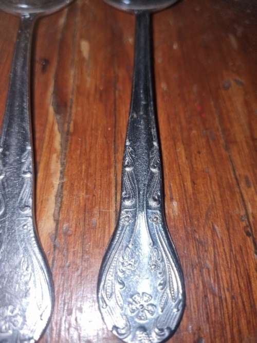 2 x Beautiful Vintage Finest Quality Stainless Steel Spoons - Unity