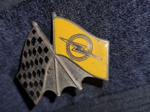 Opel Metal Badge - 4.5cm x 3.5cm