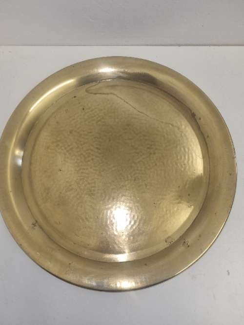 Beautiful Brass Plate - Diameter - 34cm