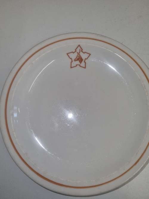 Vintage SADF Continental Plate - Diameter - 18.5cm
