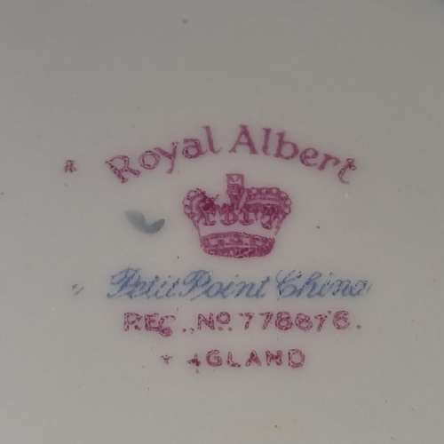 Royal Albert Petit Point Duo - Cup and Saucer