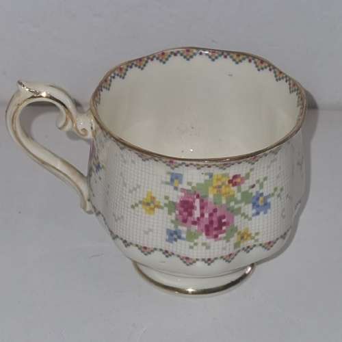 Royal Albert Petit Point Duo - Cup and Saucer