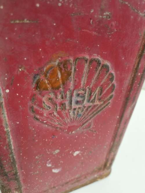 Vintage Shell Motor Oil Tin - See pictures