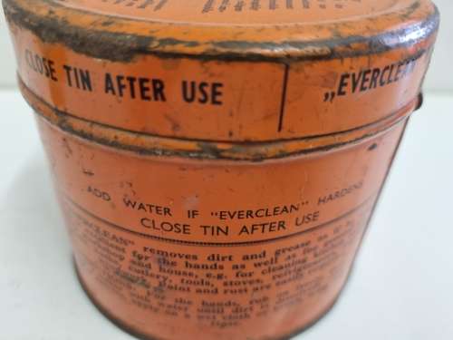 Vintage Everclean Seep Pasta / Soap Paste Tin