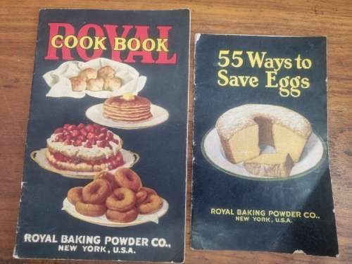 2 x Vintage Royal Baking Powder Booklets