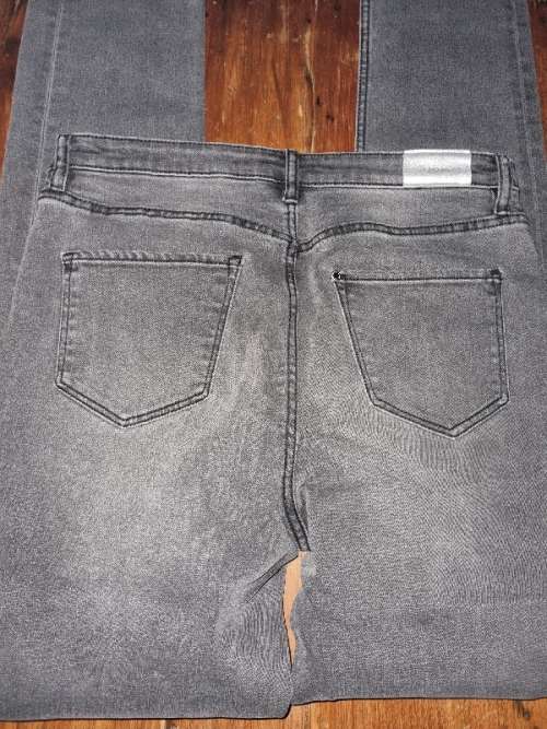 H&M High Waist Skinny Fit Black Denim - Age 13-14 Years