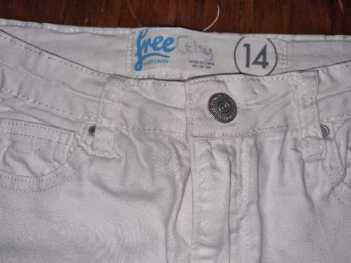 Cotton On Distressed White Denim - Age 14 Years