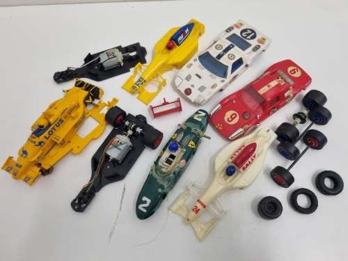 Scalextric car parts lot - see pictures
