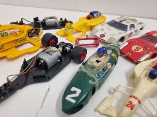 Scalextric car parts lot - see pictures