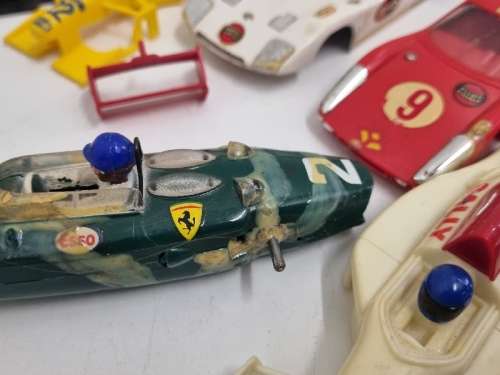 Scalextric car parts lot - see pictures
