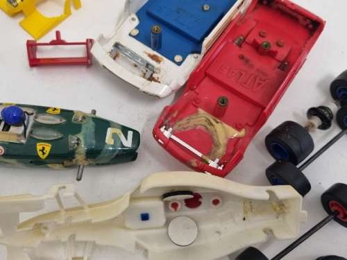 Scalextric car parts lot - see pictures